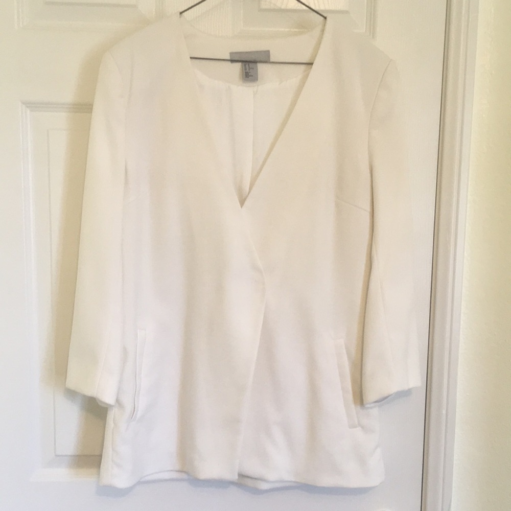 White Business Jacket